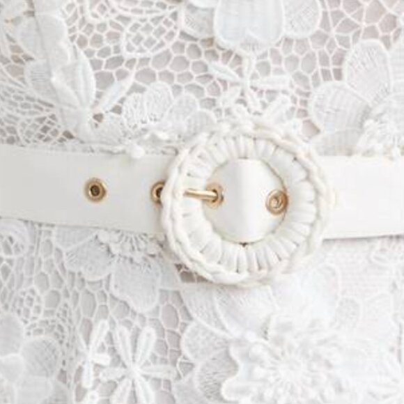 Zimmermann Halliday White Lace Dress - SIZE 2 (6-8) - Picture 4 of 7